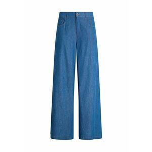 Blugi de denim cu croiala ampla imagine