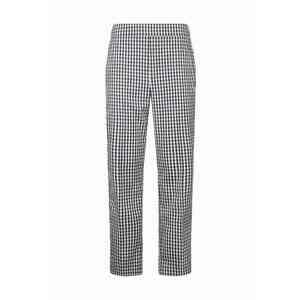 Pantaloni de trening crop cu model in carouri imagine