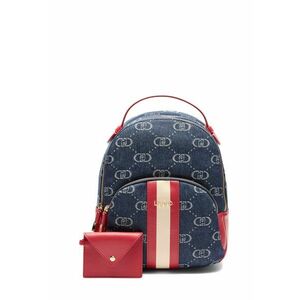 Rucsac din denim cu portofel imagine