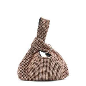 Geanta bucket mica cu strasuri imagine