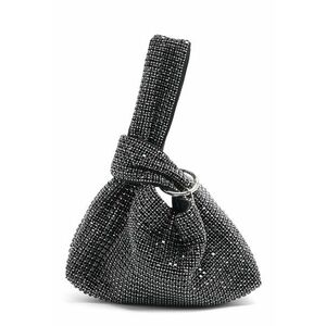 Geanta bucket mica cu strasuri imagine