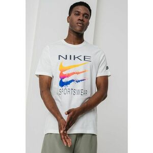 Tricou din bumbac cu imprimeu contrastant imagine