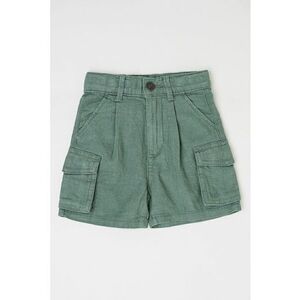 Pantaloni cargo din amestec de in imagine