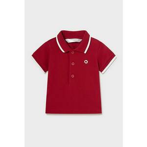 Tricou polo cu detalii contrastante imagine