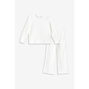 Set de pantaloni uni si bluza imagine