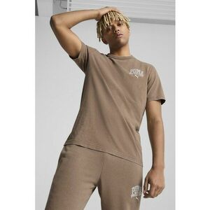 Tricou din bumbac cu decolteu la baza gatului imagine