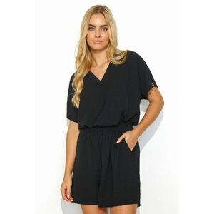 Set de bluza si pantaloni scurti - Negru imagine
