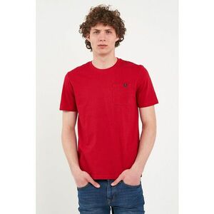 Tricou din bumbac cu buzunar pe piept imagine