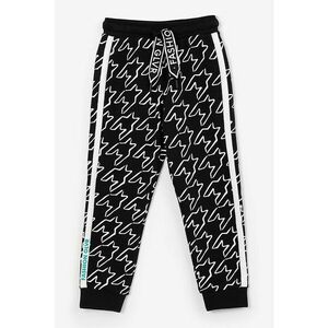 Pantaloni de trening cu model houndstooth imagine