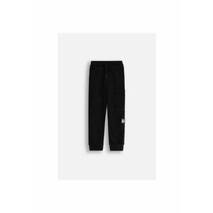 Pantaloni sport slim fit cu talie ajustabila si aplicatie decorativa imagine