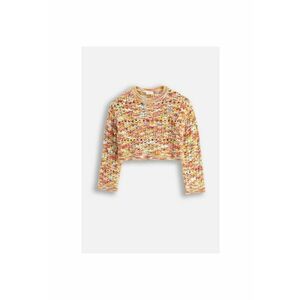 Pulover crop cu maneci cazute imagine