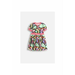 Rochie evazata cu motive tropicale imagine