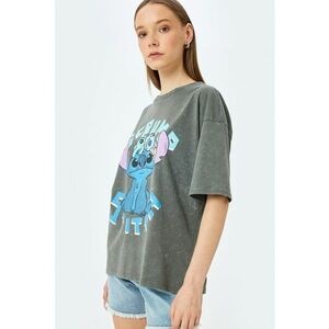 Tricou lejer cu Lilo & Stitch imagine