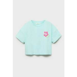 Tricou lejer cu imprimeu floral imagine