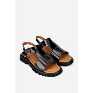 Sandale dama negre elegante imagine