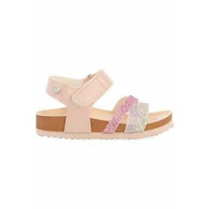 Sandale stralucitoare cu velcro imagine