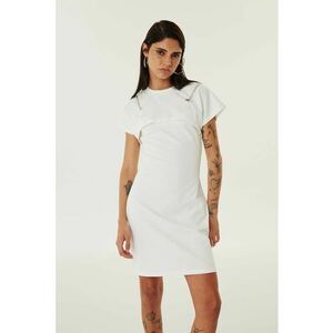 Rochie mini cambrata cu model 2 in 1 imagine