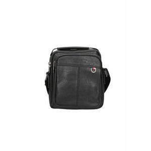 Geanta crossbody de piele ecologica - Negru imagine