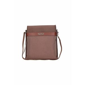 Geanta crossbody de material textil - Maro imagine