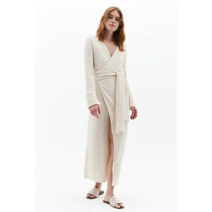 Rochie cu aspect texturat si model petrecut imagine