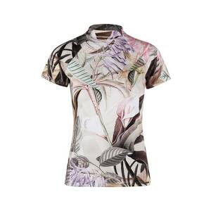 Tricou cu un motive florale imagine