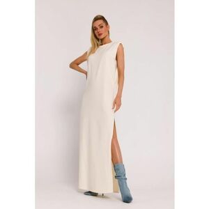 Rochie maxi cu pernute la umeri imagine
