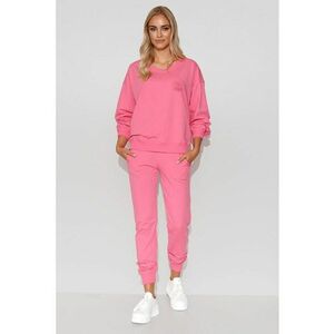 Bluzon si pantaloni lungi - Roz imagine