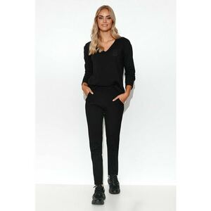 Set de bluza si pantaloni - Negru imagine