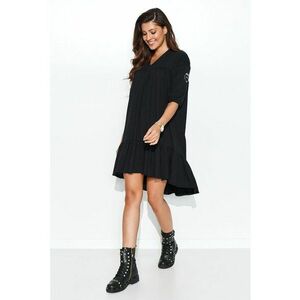 Rochie supradimensionata cu decolteu in V - imagine