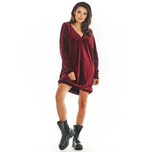 Scurta Rochie Maneca lunga - Poliseter - Casual A378 imagine