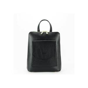 Rucsac 2 in 1 din piele naturala 8933 122 Negru Negru imagine