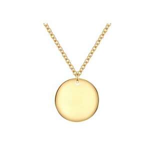 Colier ajustabil placat cu aur de 14K Auriu imagine