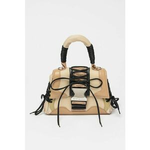 Geanta crossbody cu segmente de plasa Bdiego imagine