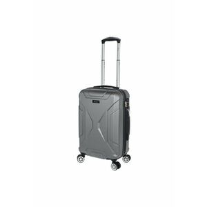 Troler Cabina - ABS - 4 Roti Duble - Cifru TSA - ST 525 - 58 cm - Gri imagine