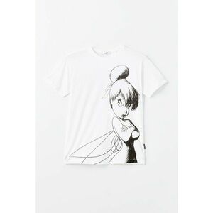 Tricou de bumbac cu imprimeu Tinker Bell imagine