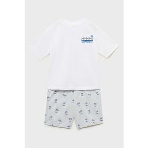 Pijama scurta cu model tropical imagine
