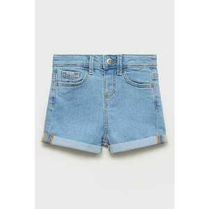 Pantaloni scurti din denim cu design 5 buzunare imagine