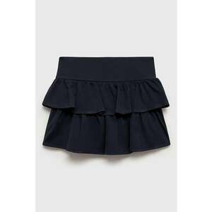 Fusta-pantalon din amestec de bumbac cu volane imagine