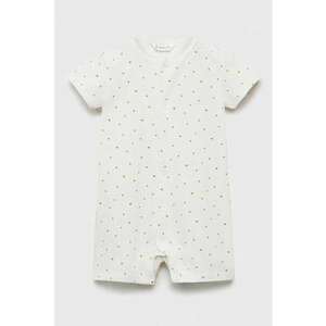 Pijama din amestec de bumbac cu imprimeu geometric imagine