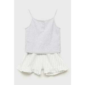 Pijama cu pantaloni scurti din amestec de bumbac imagine