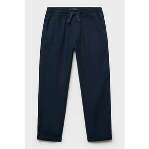 Pantaloni din amestec de in cu snur de ajustare in talie imagine