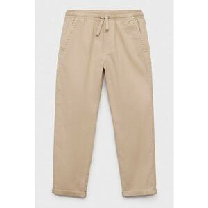 Pantaloni din amestec de in cu snur de ajustare in talie imagine