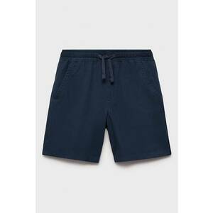 Pantaloni scurti din amestec de in cu buzunare laterale imagine