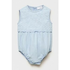 Body din denim cu broderie imagine