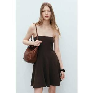 Rochie evazata fara maneci imagine