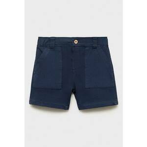 Pantaloni scurti de bumbac cu buzunare laterale imagine