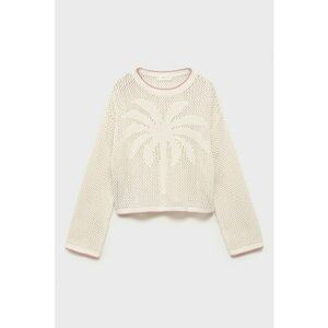 Pulover cu model tropical imagine