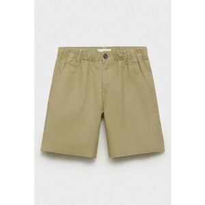 Pantaloni scurti din amestec de in imagine