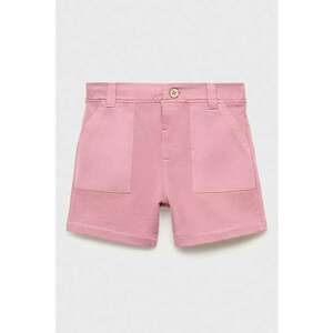 Pantaloni scurti de bumbac cu buzunare laterale imagine