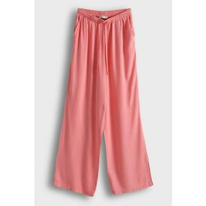 Pantaloni cu croiala ampla si model uni imagine